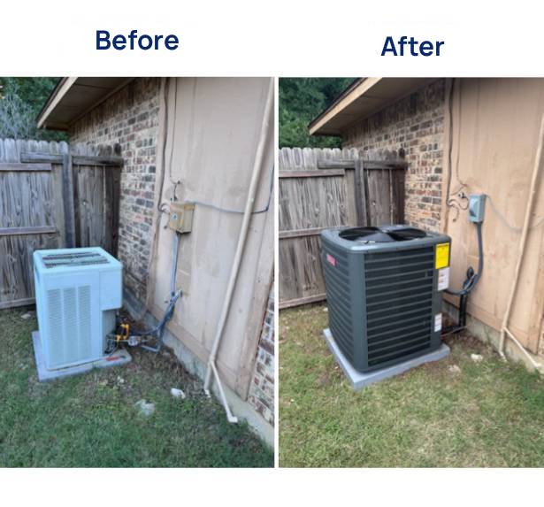 Denton, TX - New HVAC Replacement
